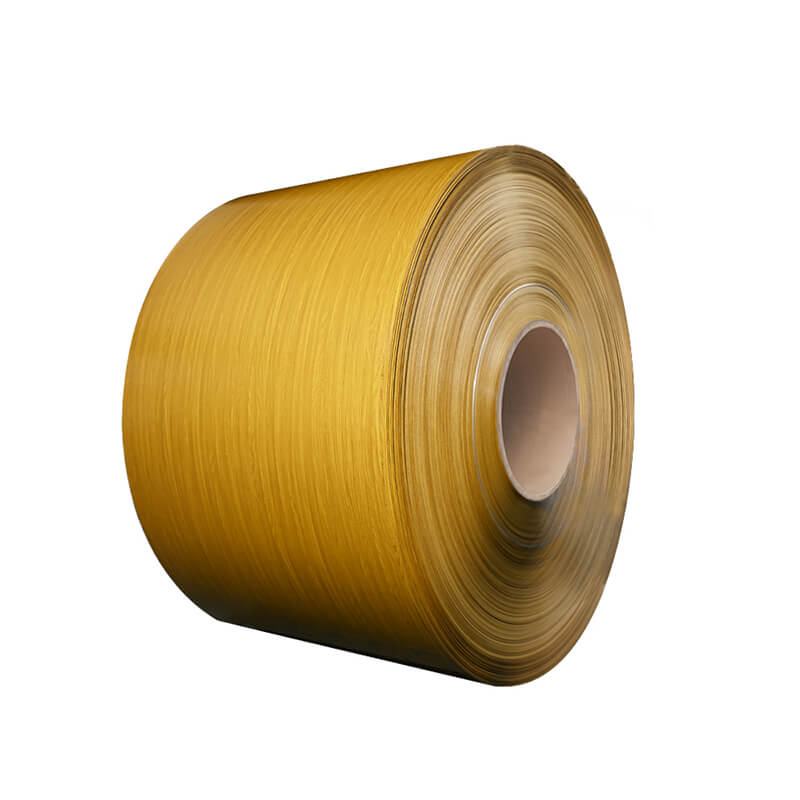 Aplikasi Kualiti Tertinggi Pe Coating Coil Wood Grain Aluminum Coil Aplikasi Ke Permukaan 